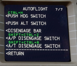 PMDG777 MENU設定心得和時鐘小功能-9712 