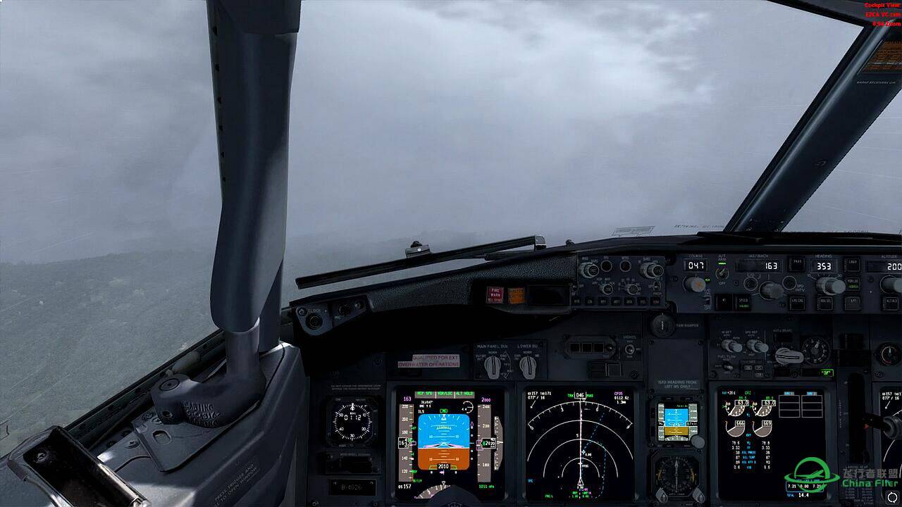 【新视频预告】Prepar3D - PMDG 737-700 ILS approch ZGSD for airshow-8054 