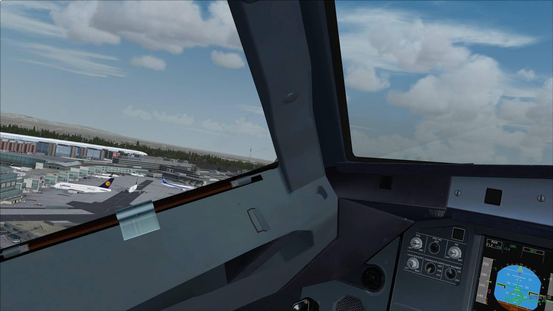 汉莎航空LH232 法兰克福-罗马-8781 