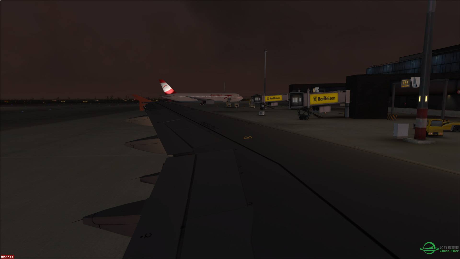 【FSL A320】奥地利航空OS901 夜航因斯布鲁克-7227 