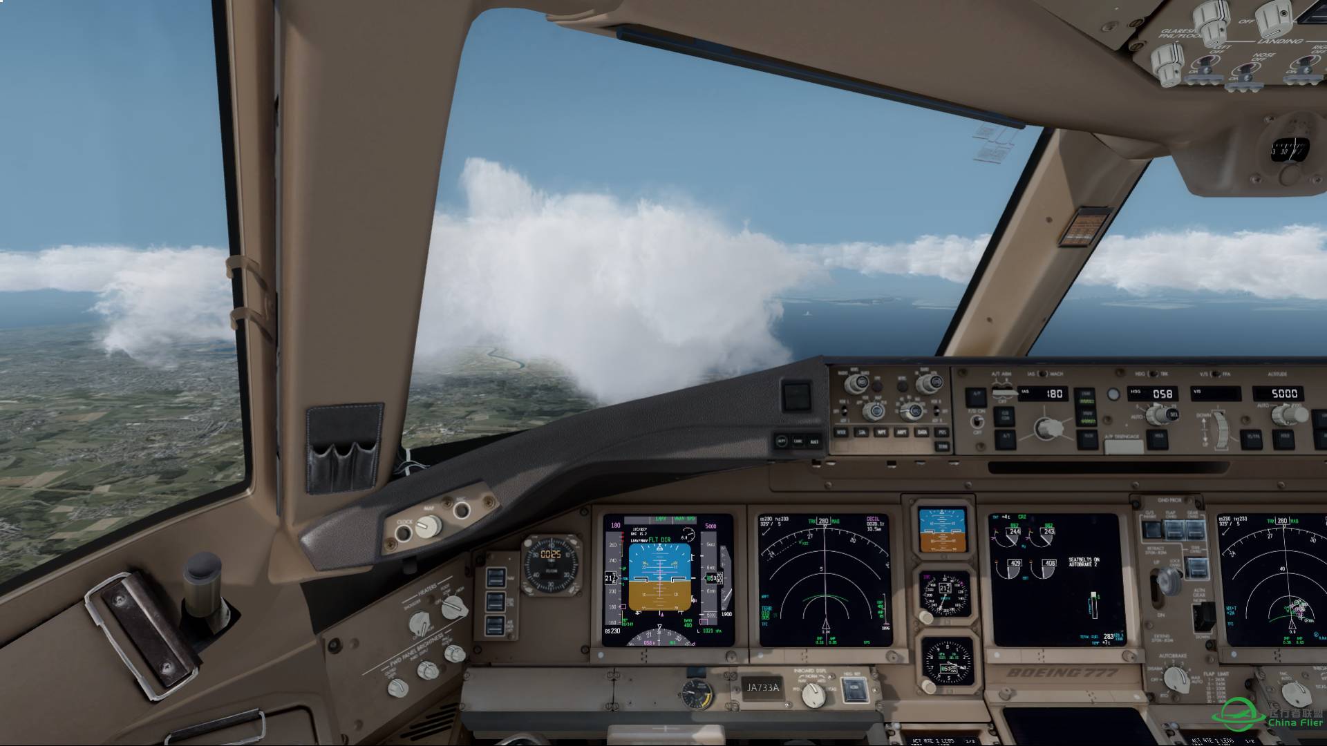 P3Dv3[AS16+REX4+GSX+PMDG777]ANA日常-9064 