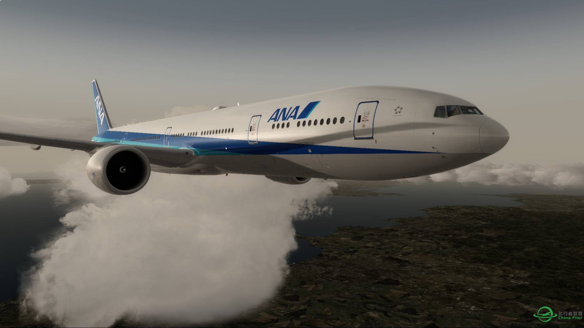 P3Dv3[AS16+REX4+GSX+PMDG777]ANA日常-4617 