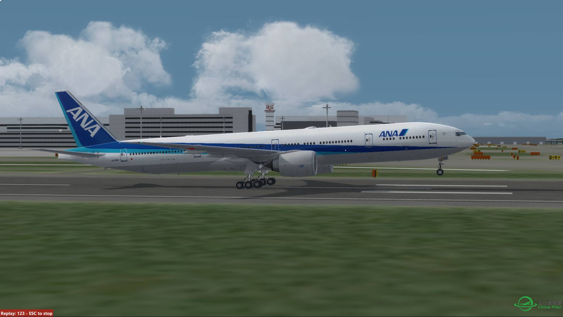 P3Dv3[AS16+REX4+GSX+PMDG777]ANA日常-6685 