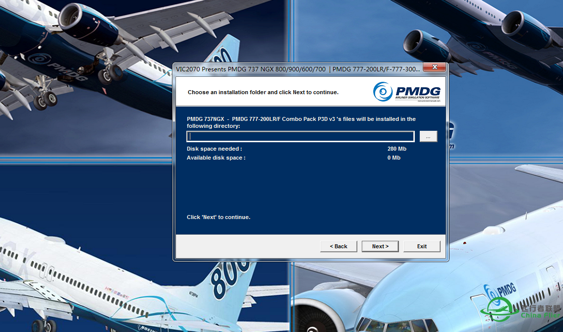 PMDG - 737 NGX 8/9/6/700+777-200LR/F/300ER整合包[最新P3Dv3版]怎么安装-8319 