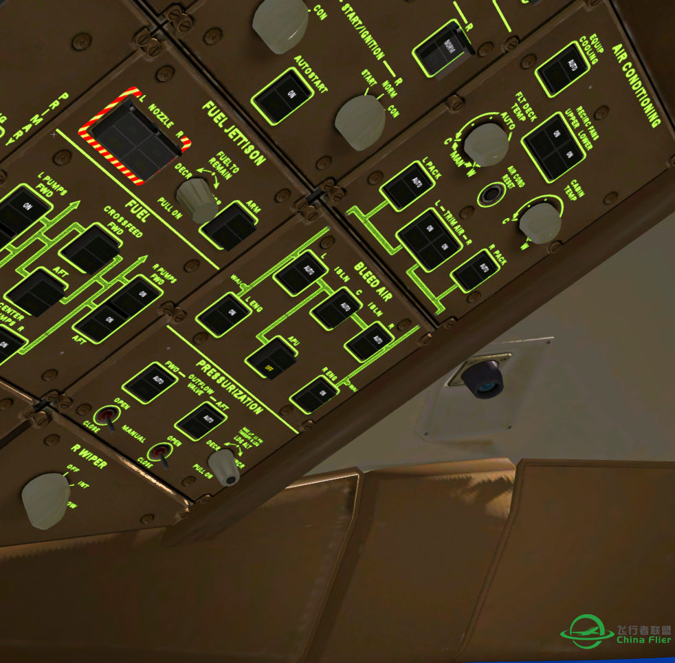 B777飞行途中会出现pack L的黄色字提示，请问这是为什么？-3393 