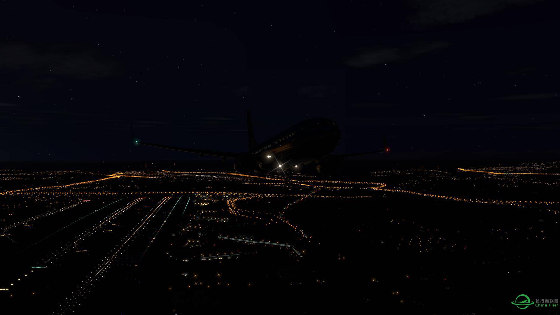 X-plane 11 beta 上手图 含夜景+黄昏-6559 