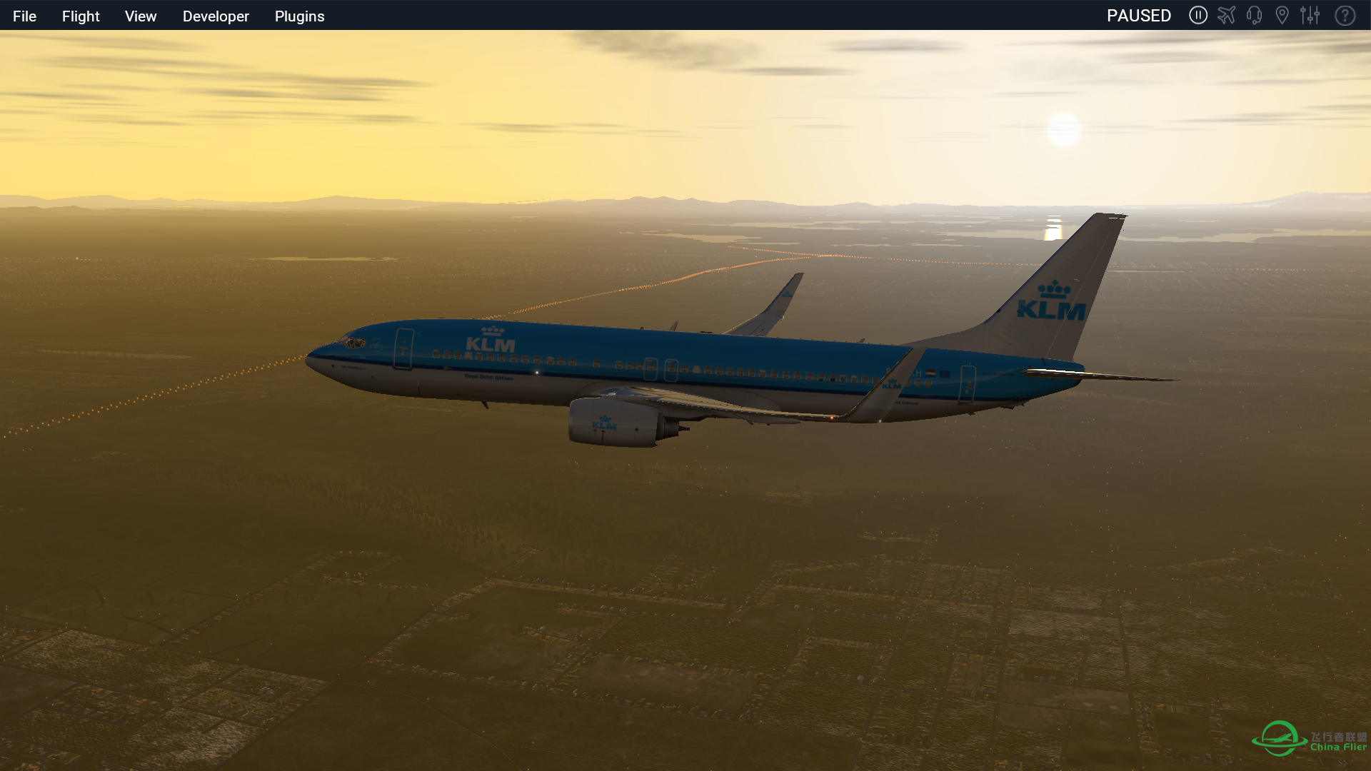 X-plane 11 beta 上手图 含夜景+黄昏-271 
