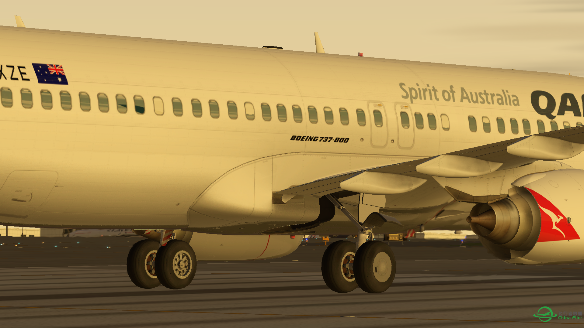 X-plane 11 beta 上手图 含夜景+黄昏-5755 