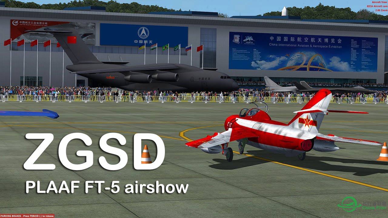 【新视频预告】Prepar3D - BearStudio MIG-17 ZGSD airshow-5590 