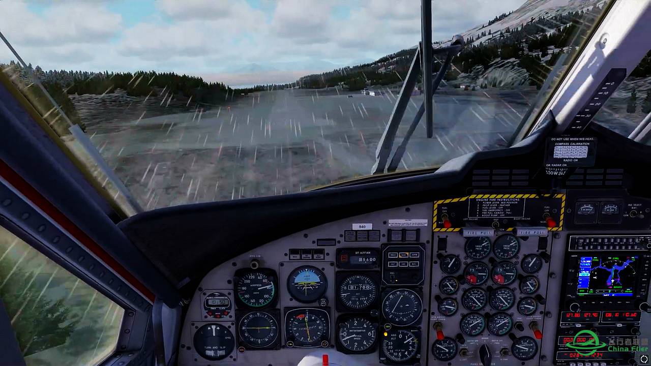 【新视频预告】Prepar3D - Aerosoft DHC-6 V1.2 LOC-24 landing ENSG-2867 