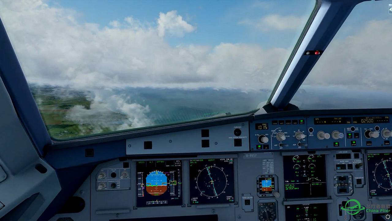 【新视频预告】Prepar3D - Aerosoft A321 VOR/DME approch rwy27 LGIR-2314 