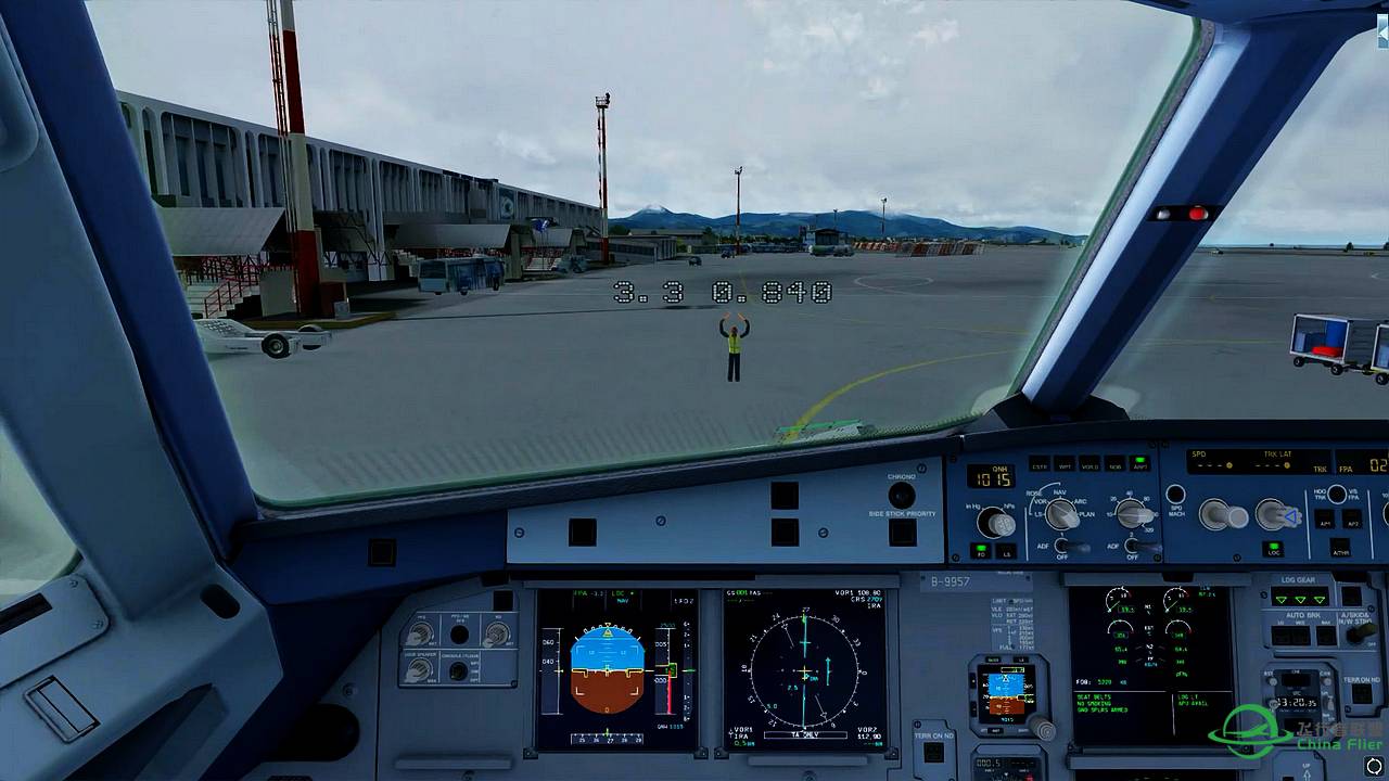 【新视频预告】Prepar3D - Aerosoft A321 VOR/DME approch rwy27 LGIR-8692 