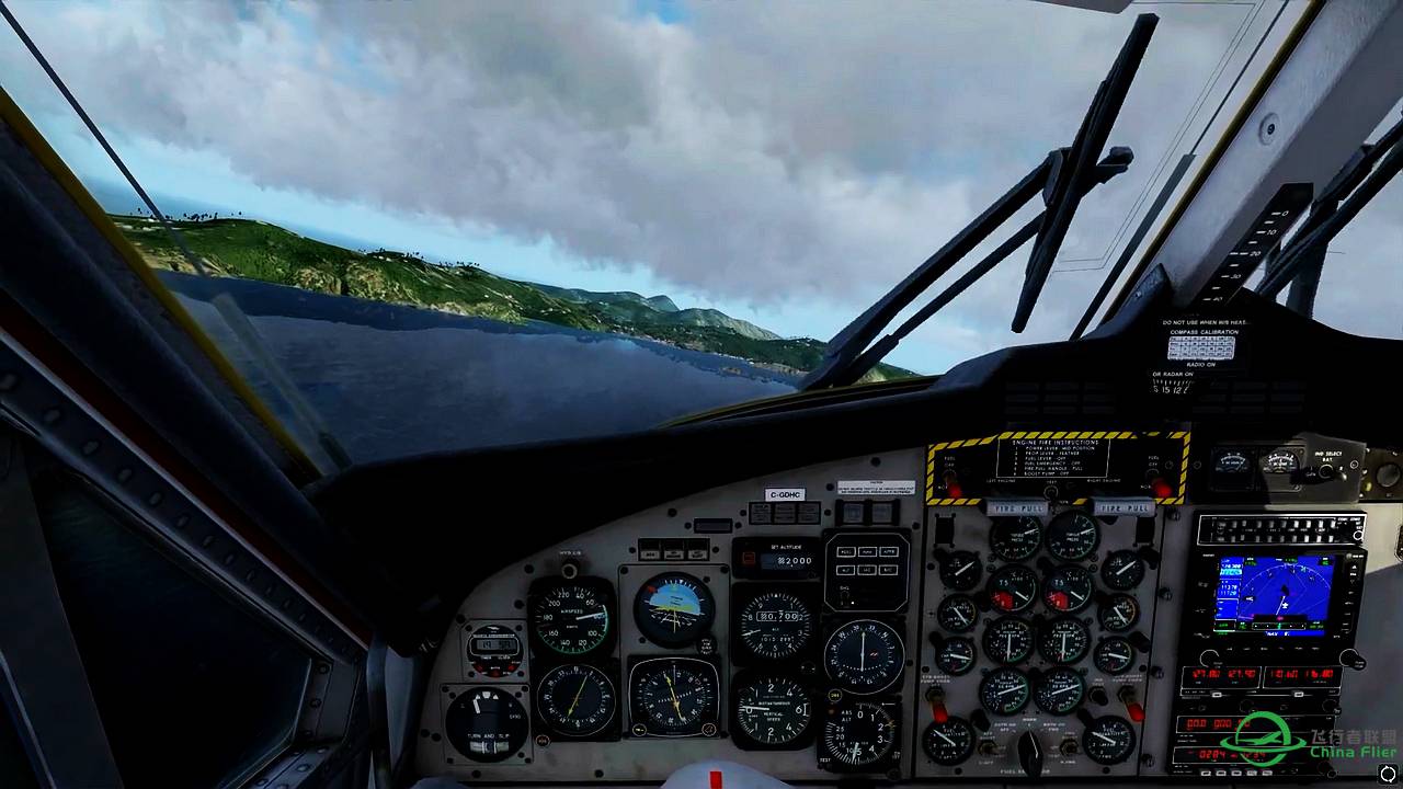 【新视频预告】Prepar3D - Aerosoft DHC-6 approch rwy09 TFFJ