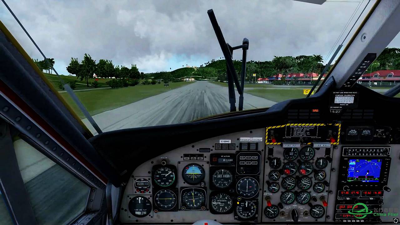 【新视频预告】Prepar3D - Aerosoft DHC-6 approch rwy09 TFFJ