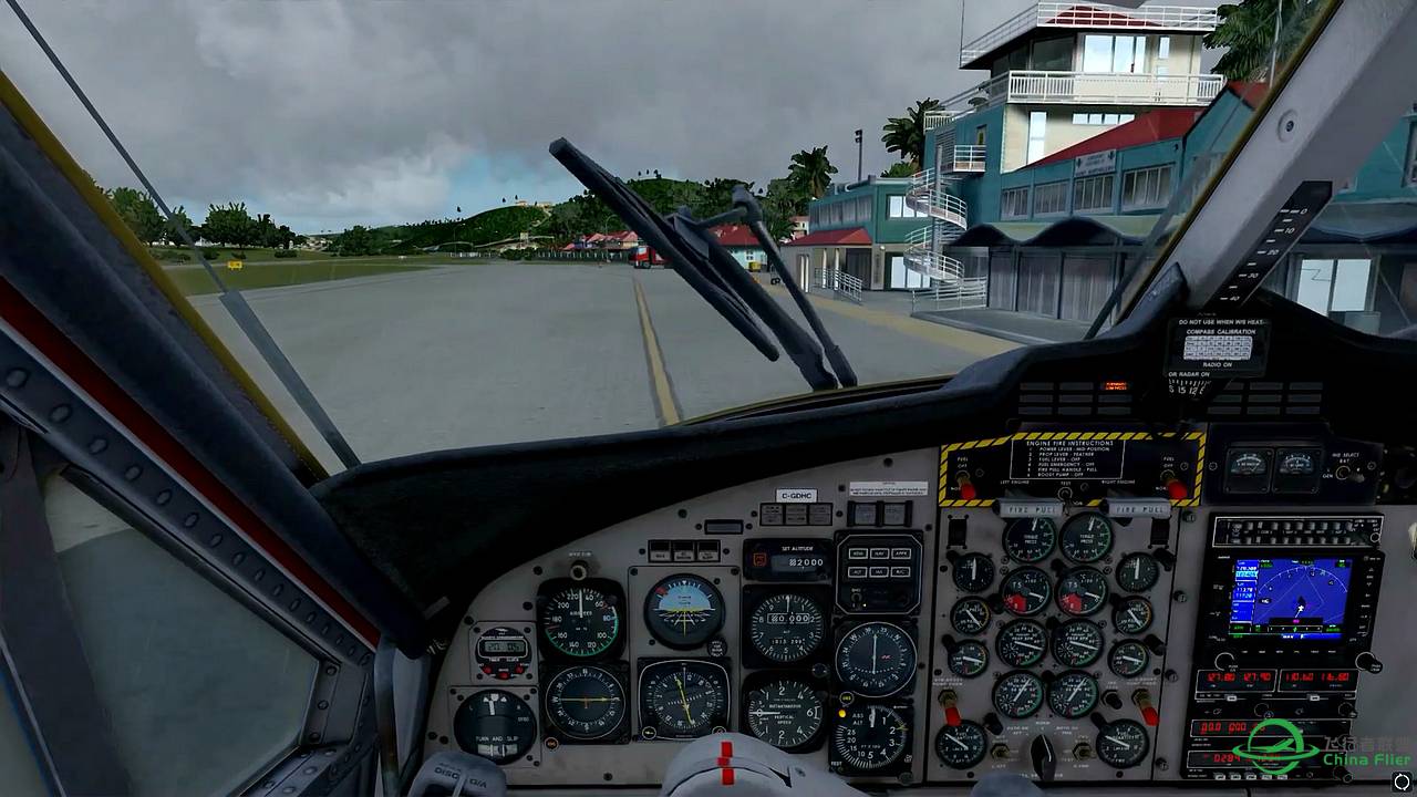 【新视频预告】Prepar3D - Aerosoft DHC-6 approch rwy09 TFFJ