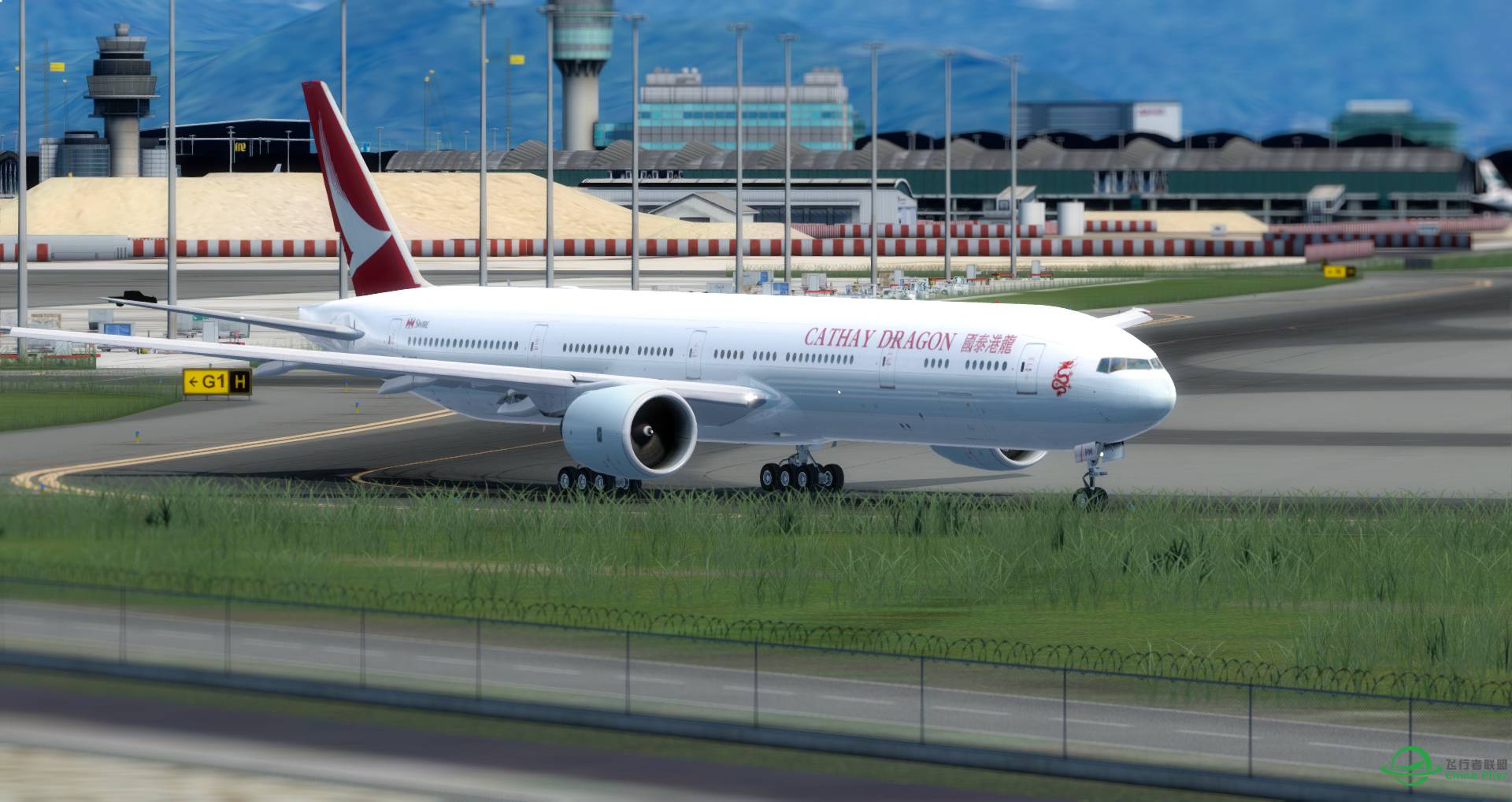 红烧鱼的诱惑，国泰港龙 航空落地浙江温州机场-3737 