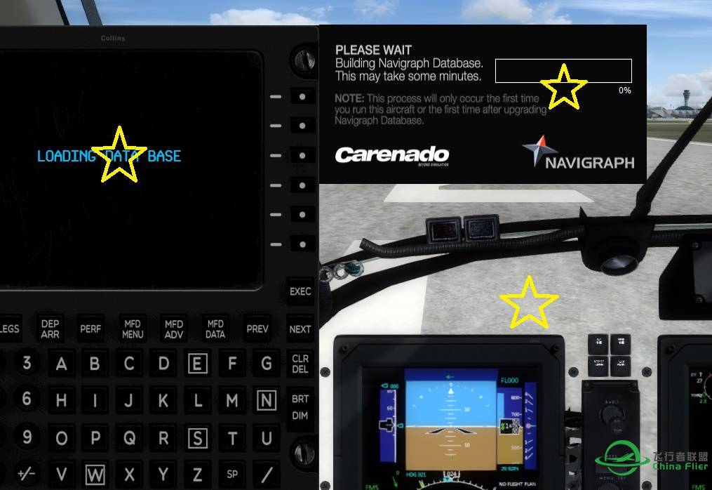 Carenado King Air 350i 的故障：没皮-5121 