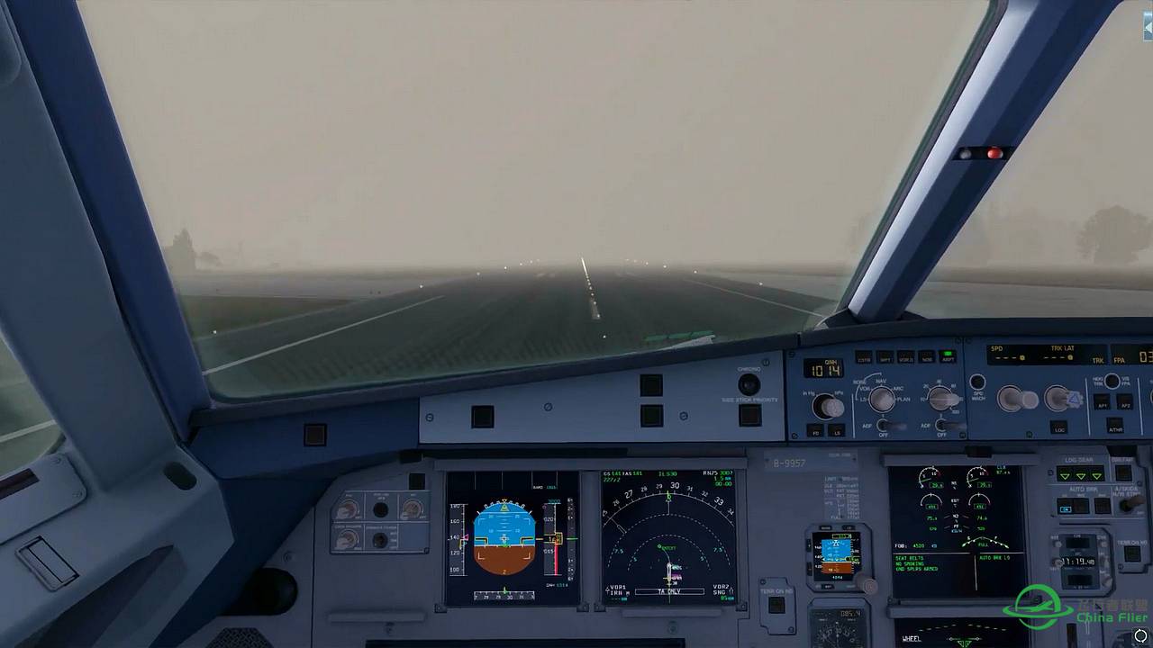 【新视频预告】Prepar3D - Aerosoft A321 ILS without GS landing OPRN-262 