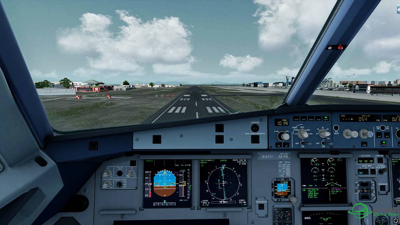 【新视频预告】Prepar3D - Aerosoft A320 VOR/DME approch rwy05 ZSAM-6287 