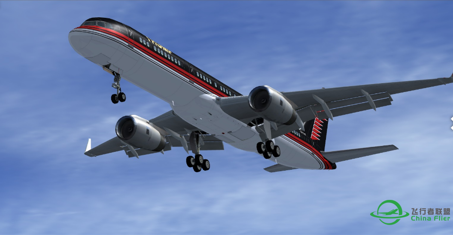Boeing 757-200 Donald Trump FSX &amp; P3D 特朗普号 一键安装包-3774 