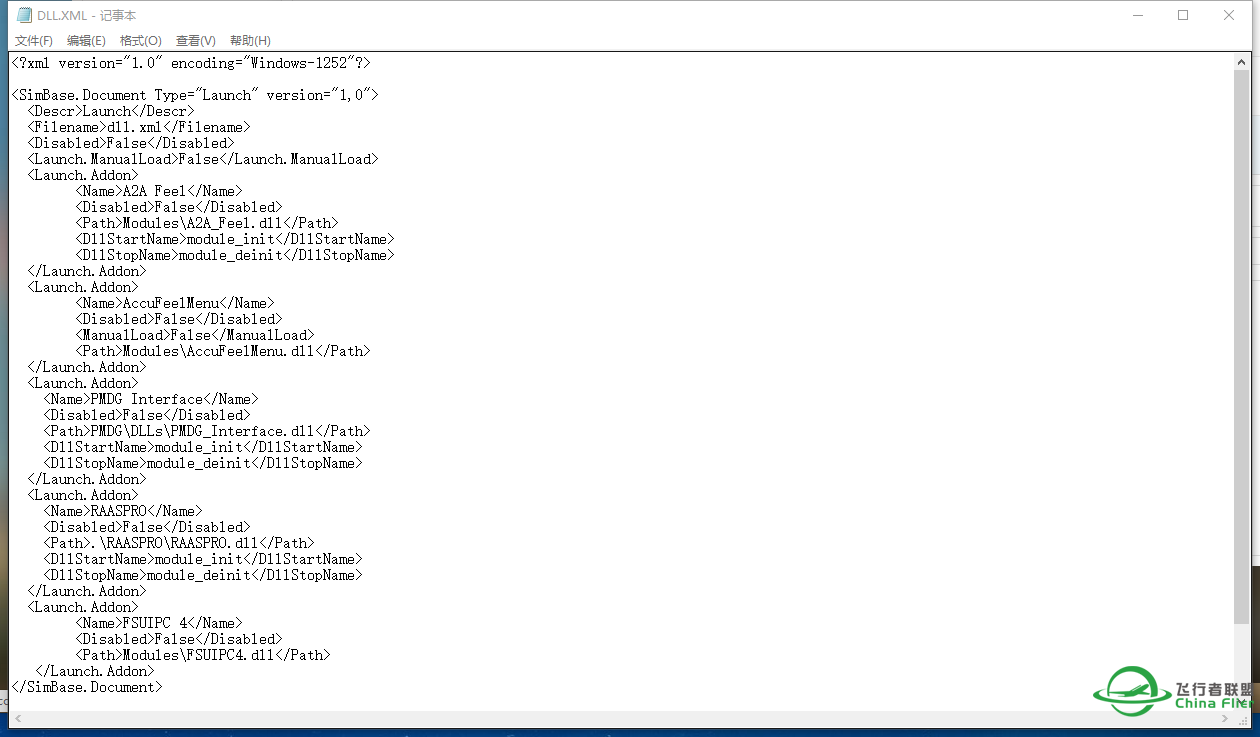 P3D安装了ACCU FEEL 进游戏没有插件选择菜单，求大神！-3522 