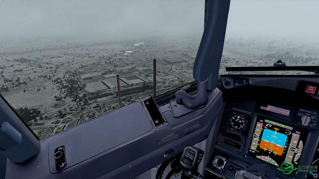 【新视频预告】Prepar3D -PMDG 737-700  ILS approch EPLL-9102 