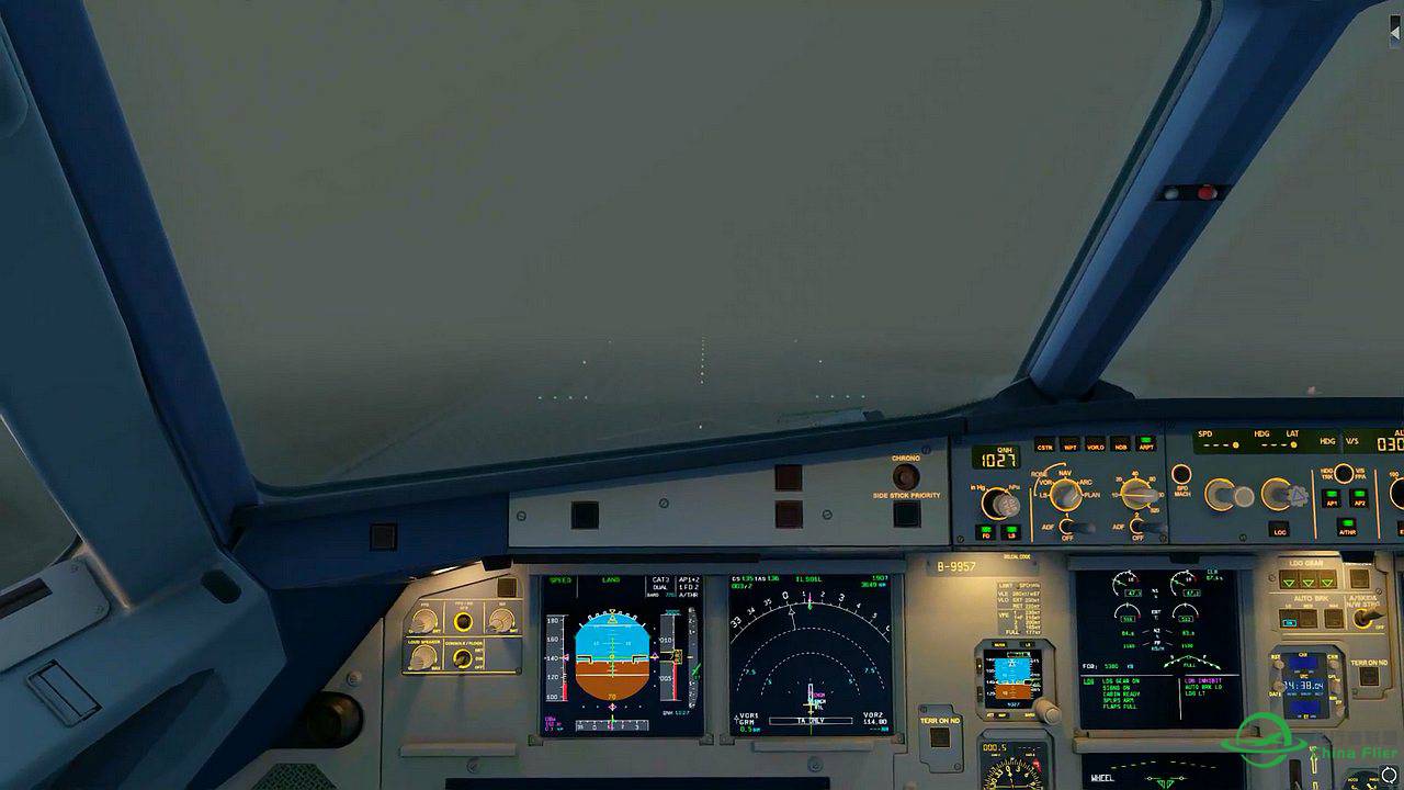 【新视频预告】Prepar3D - Aerosoft A321 CAT-II autoland rwy01L ENGM-1160 