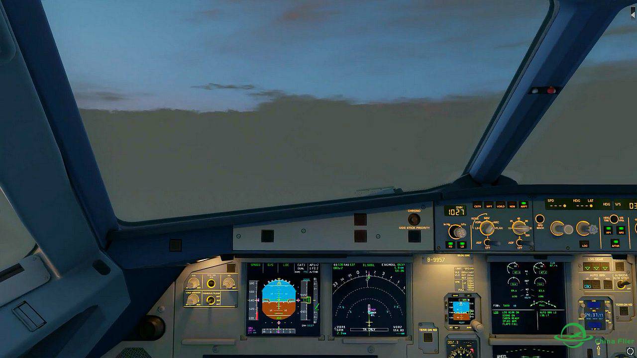 【新视频预告】Prepar3D - Aerosoft A321 CAT-II autoland rwy01L ENGM-7790 