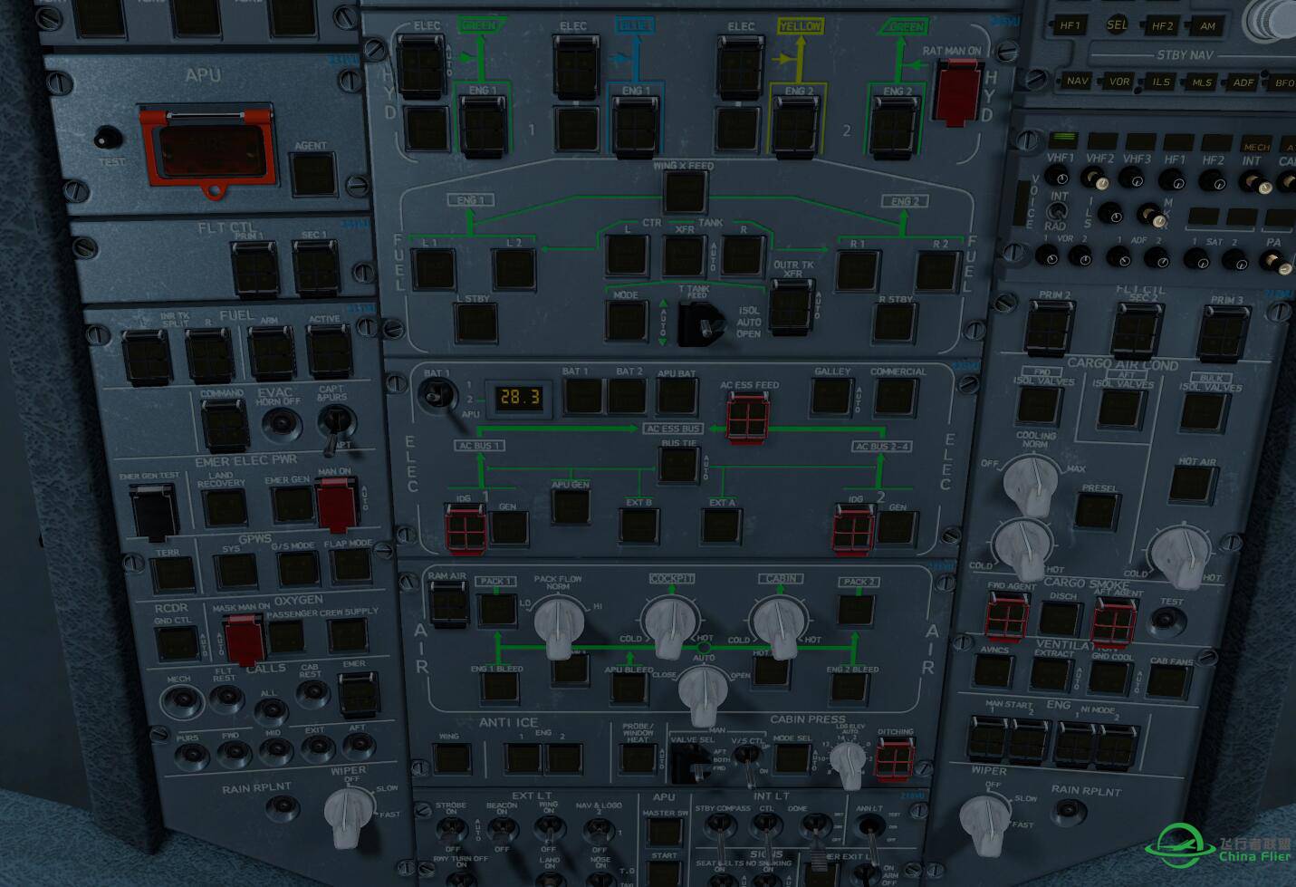 热烈庆祝JARDesign A330在XP11平台成功运行！！！-3183 