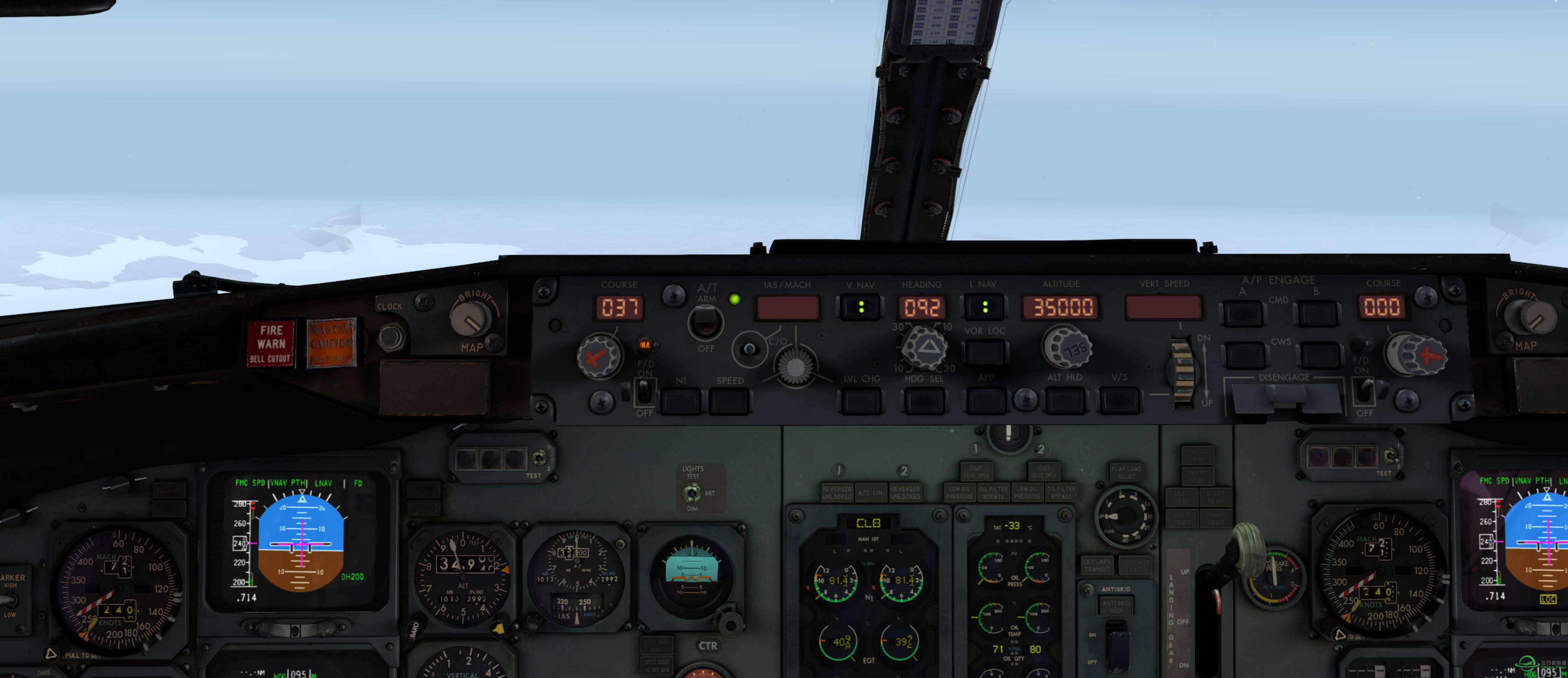 【已解决】xplane 11 用ixeg 737 为什么 v NAV 点不亮呢-8383 