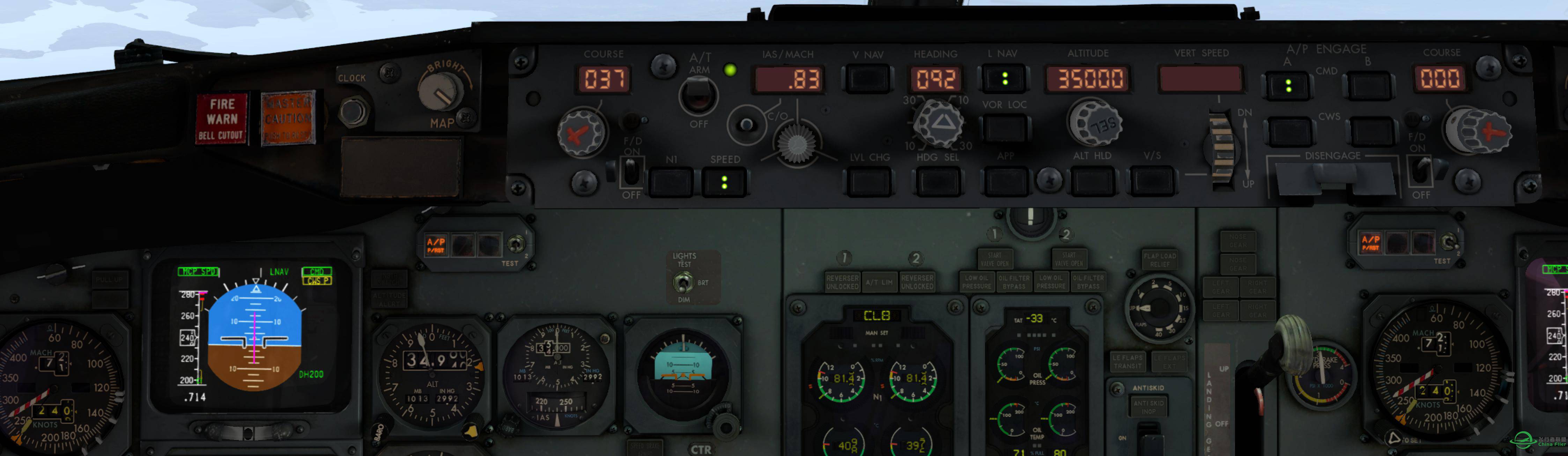 【已解决】xplane 11 用ixeg 737 为什么 v NAV 点不亮呢-5133 