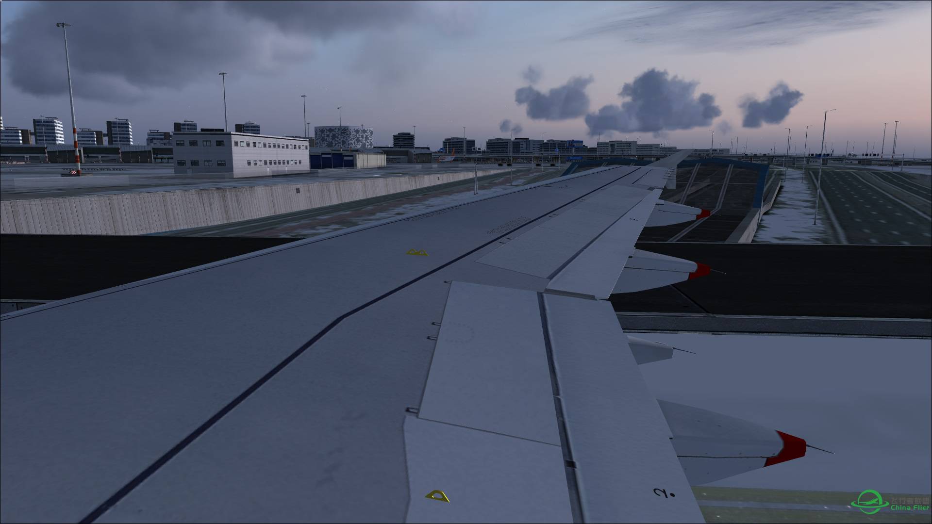 FSL A320更新包+FLYTAMPA阿姆斯特丹-9028 
