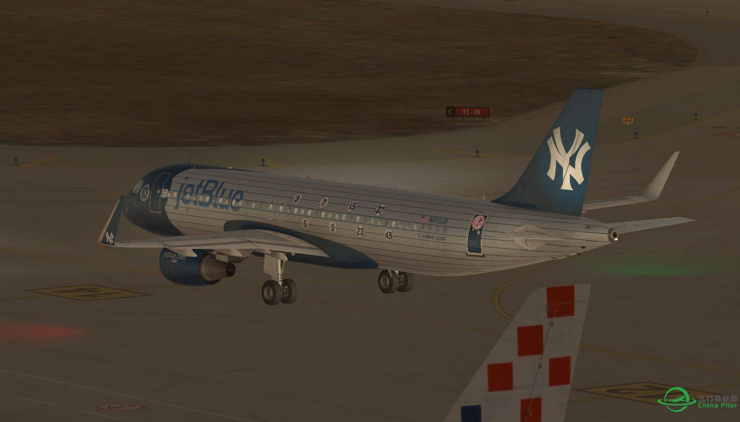 A320 JetBlue new york yankees-9967 