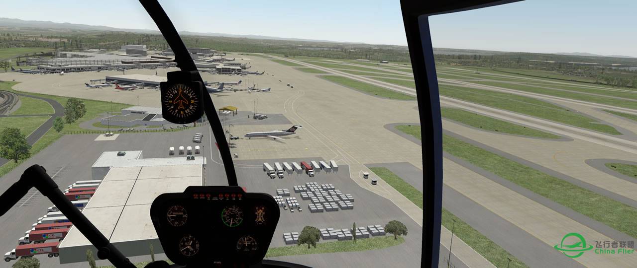 XPLANE11自带地景下完了-3165 