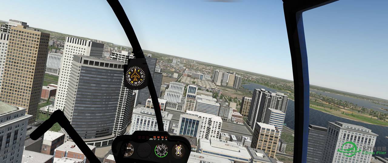 XPLANE11自带地景下完了-8037 