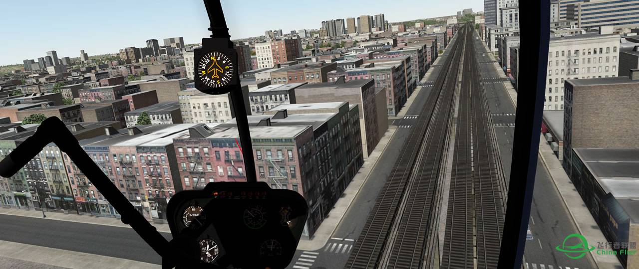 XPLANE11自带地景下完了-3874 