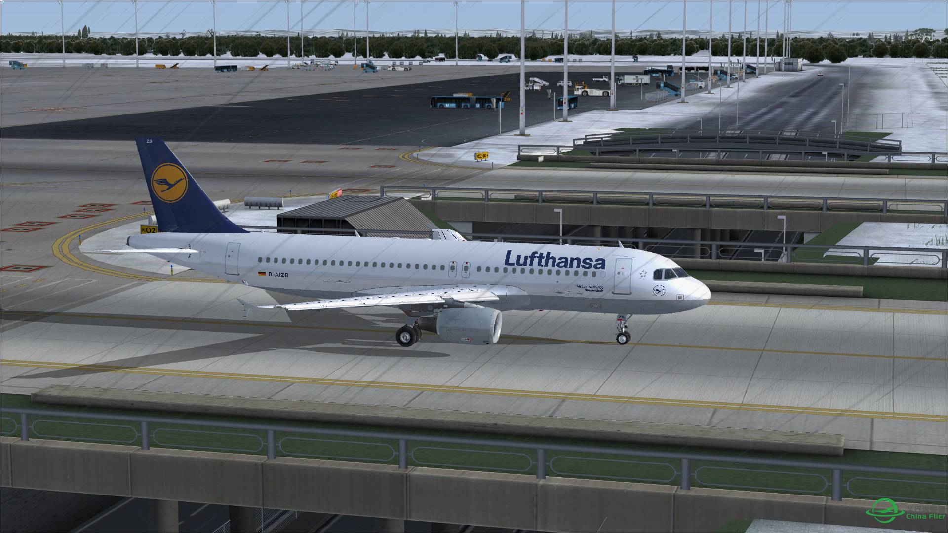 [FSL A320] 汉莎航空LH2528 慕尼黑-莫斯科-8024 