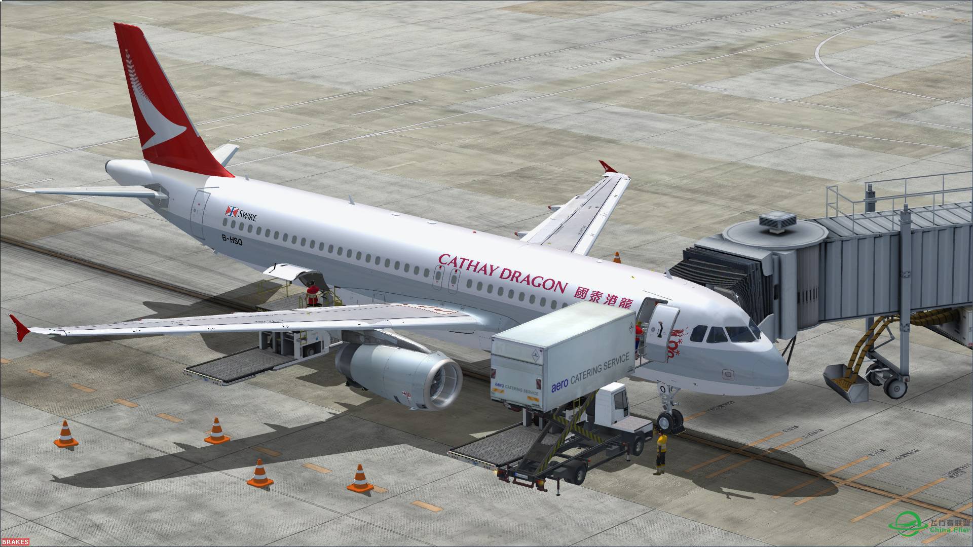 [FSL A320] 港龙航空KA378 香港-冲绳那霸-5728 