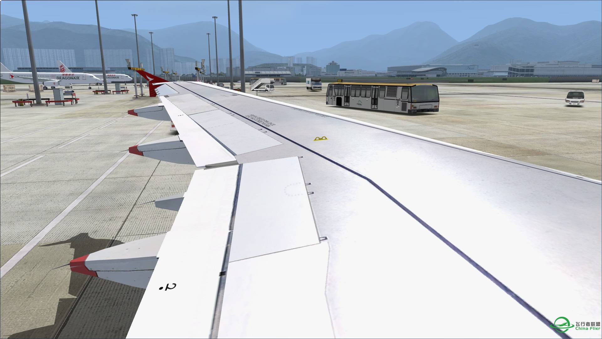 [FSL A320] 港龙航空KA378 香港-冲绳那霸-6374 