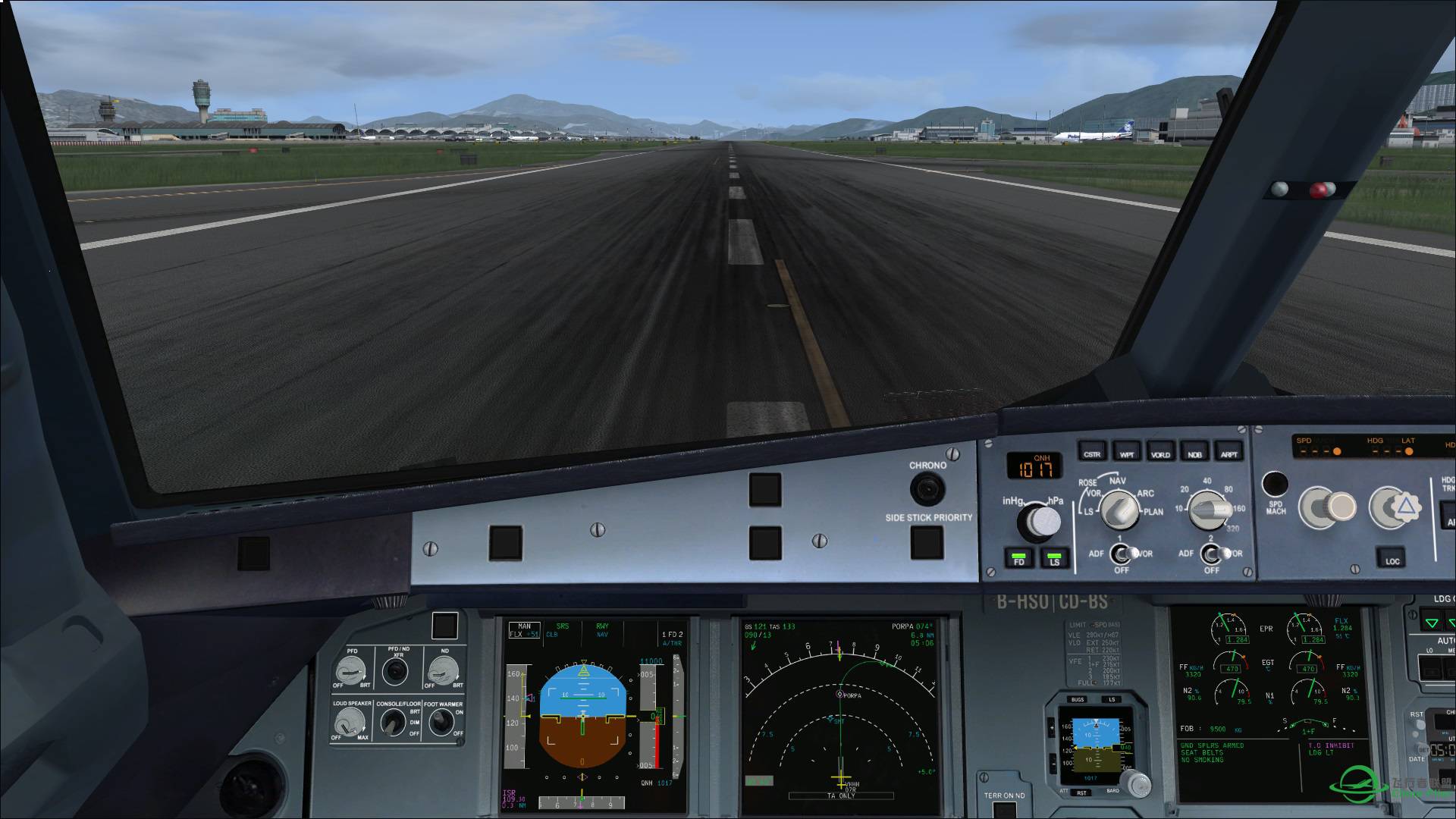 [FSL A320] 港龙航空KA378 香港-冲绳那霸-8034 