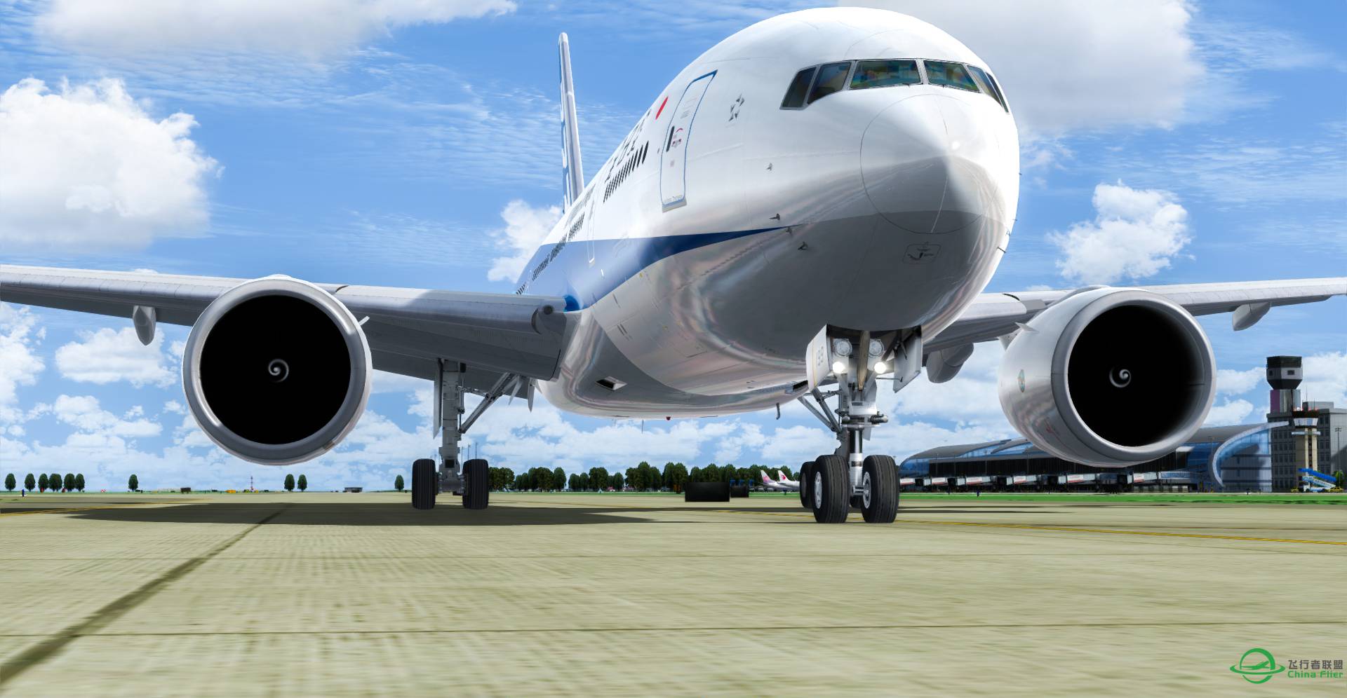 ANA全日本航空 长春龙嘉 落地 大阪关西国际机场-6132 
