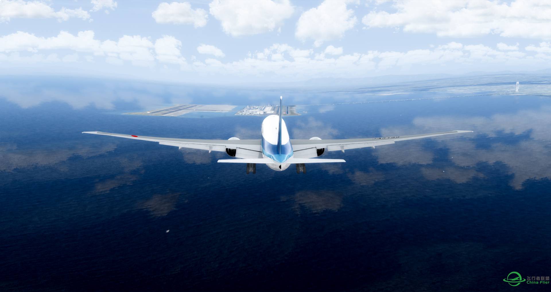 ANA全日本航空 长春龙嘉 落地 大阪关西国际机场-2166 