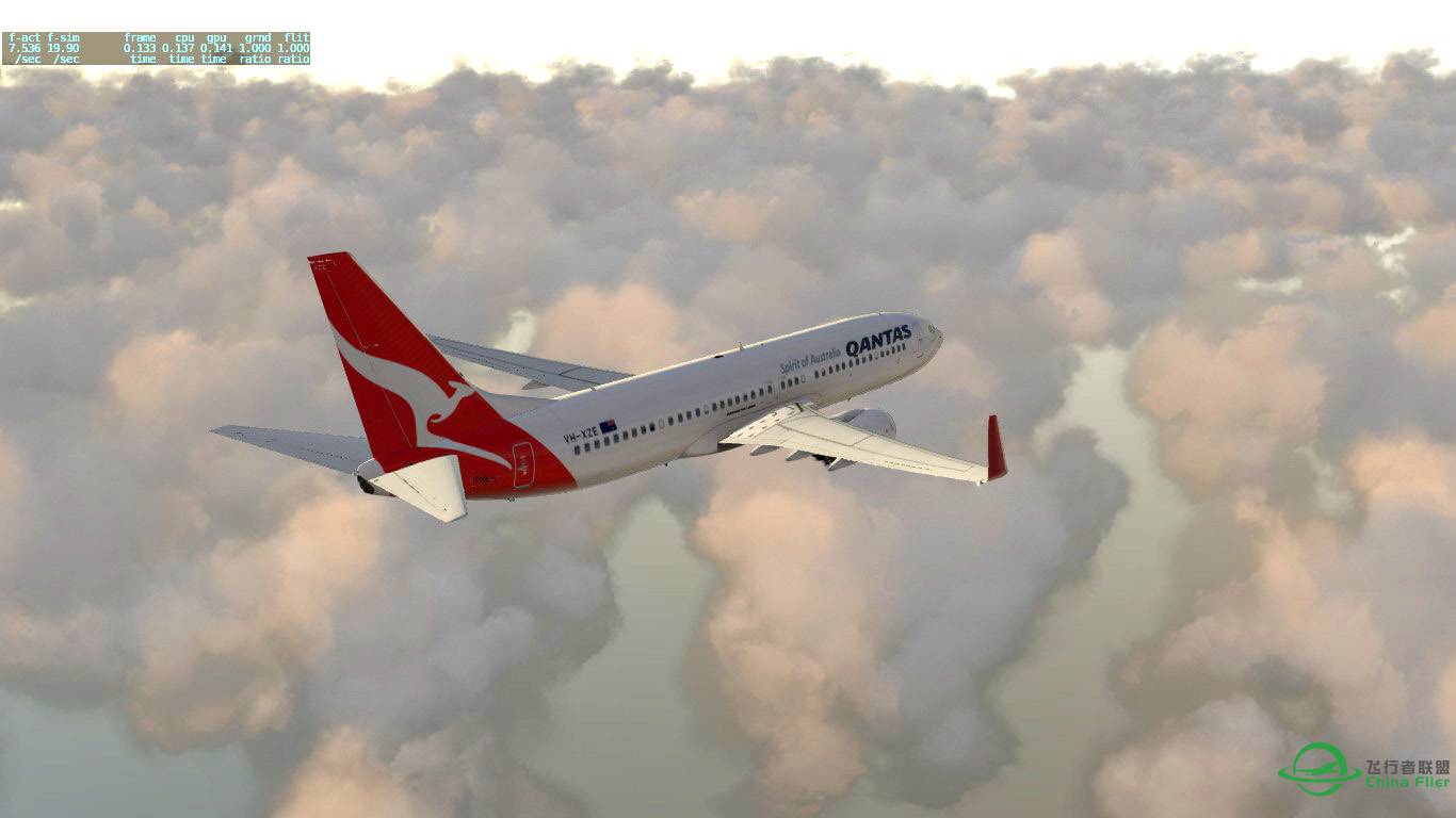 【XP11】今天这个云怎么样？-1254 