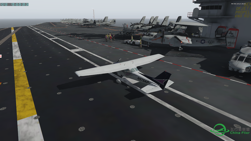 在XP 11上遇到航母-2029 