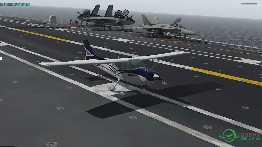 在XP 11上遇到航母-765 