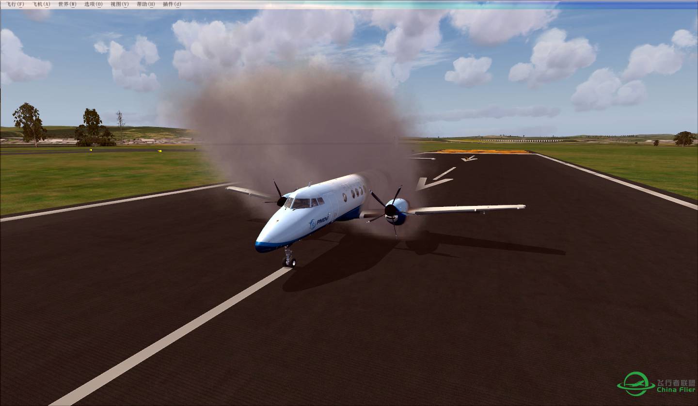 有些地景装了很漂亮不能飞，有些地景能飞但是有问题。...-6369 