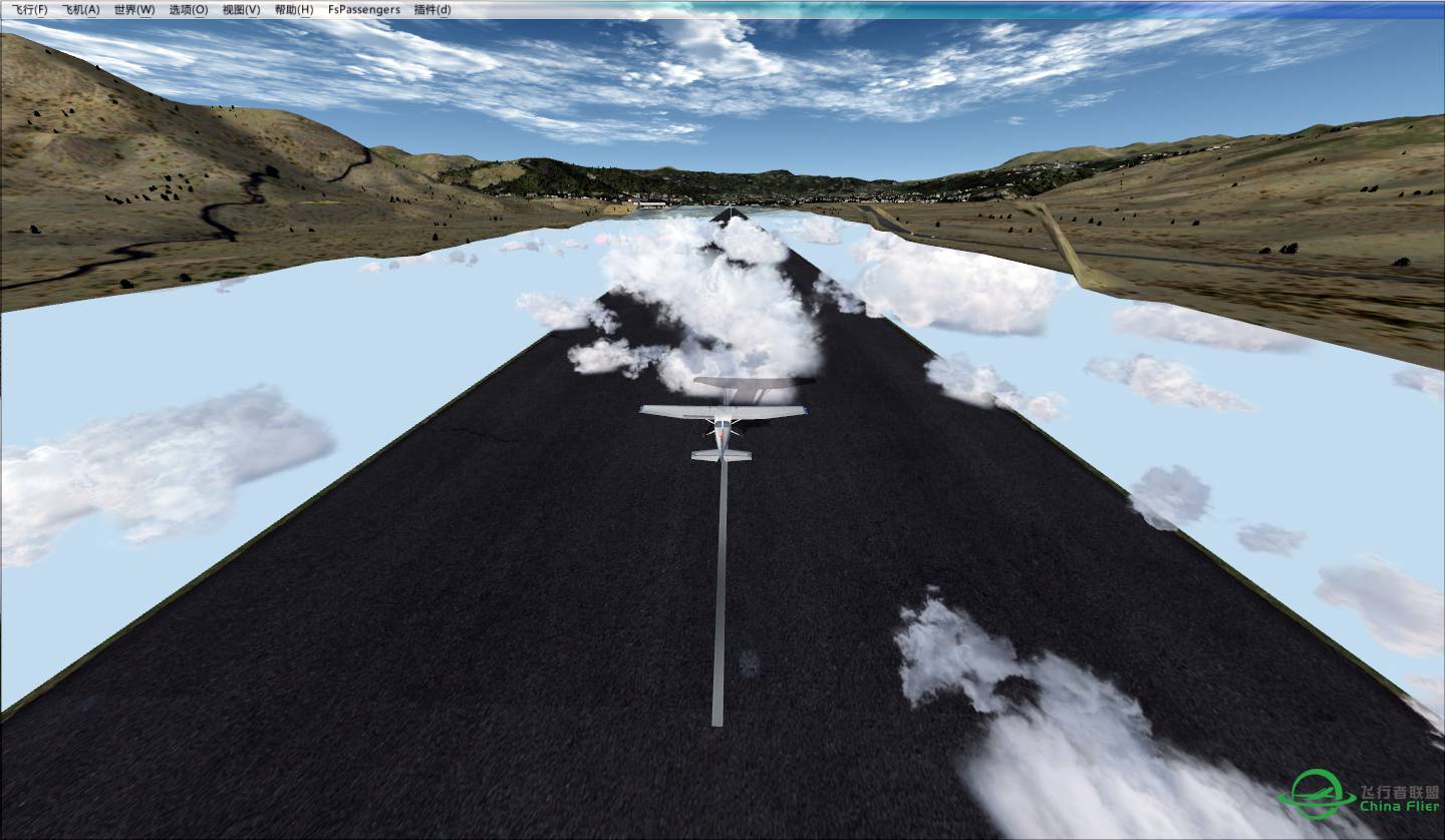 有些地景装了很漂亮不能飞，有些地景能飞但是有问题。...-7997 