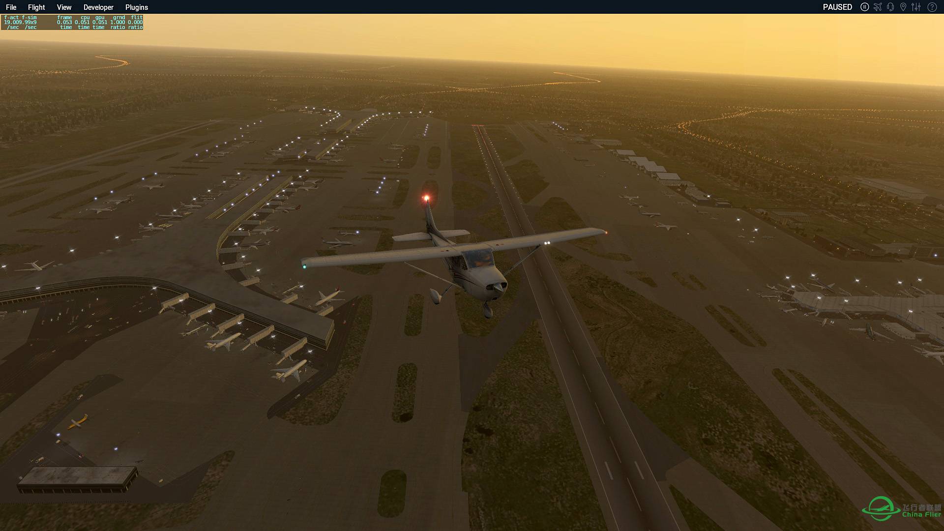 【XP11】1080P全高特效晒图，默认地景-7618 