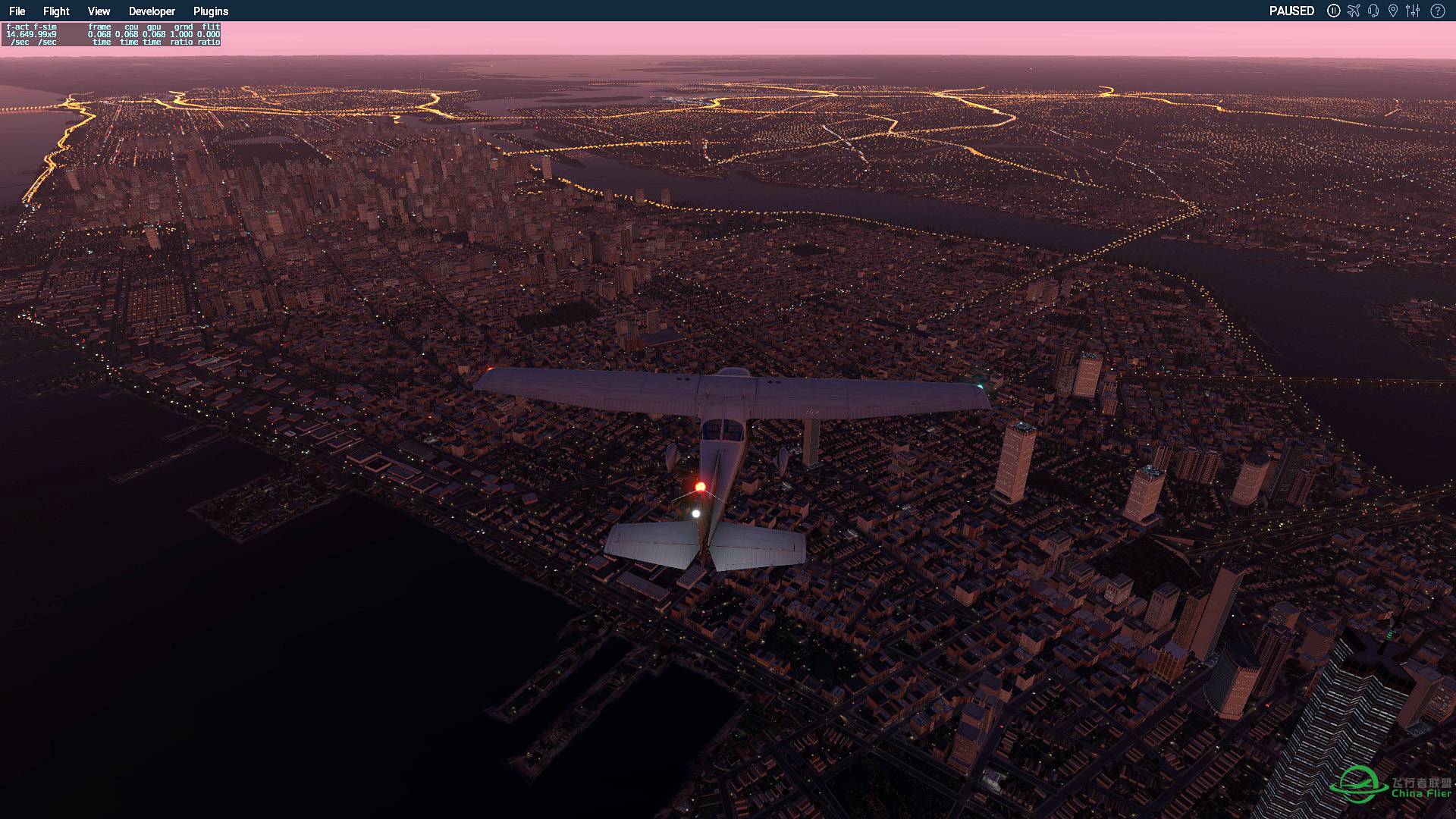 【XP11】1080P全高特效晒图，默认地景-2497 