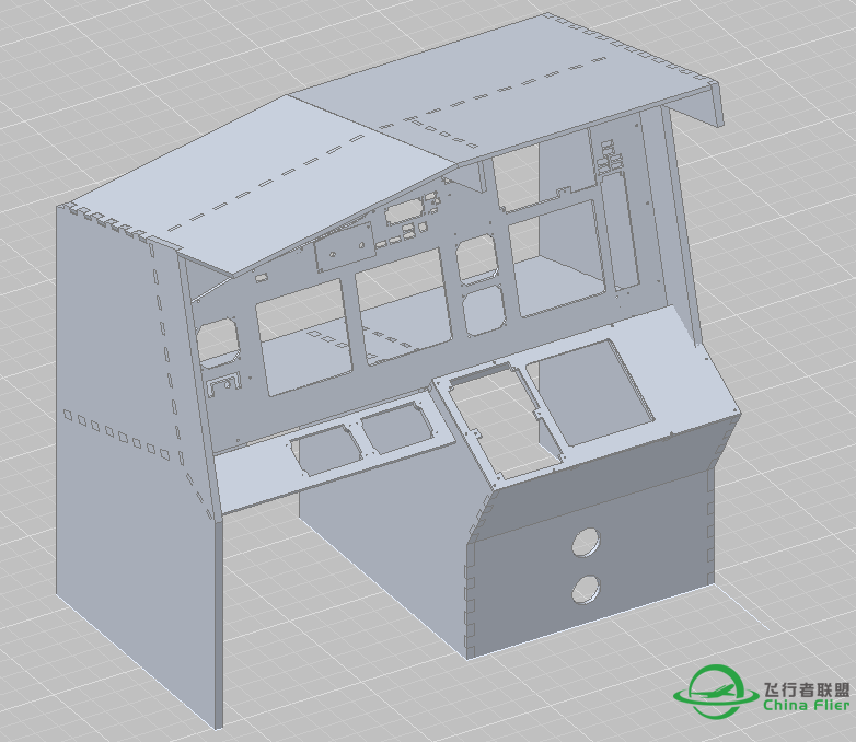 737-800MIP框架设计3D图-7963 